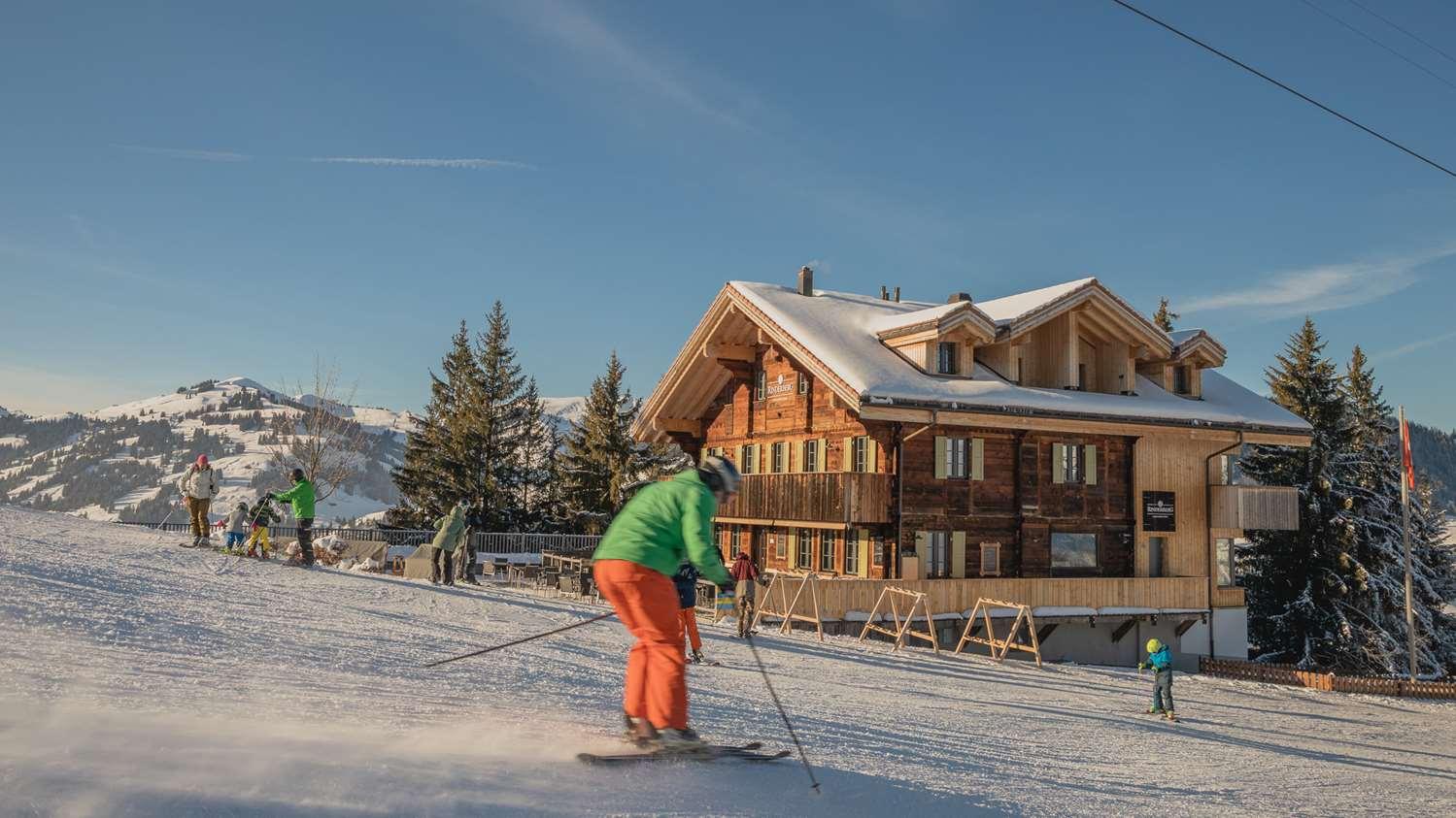 Rinderberg Swiss Alpine Lodge Zweisimmen Dış mekan fotoğraf