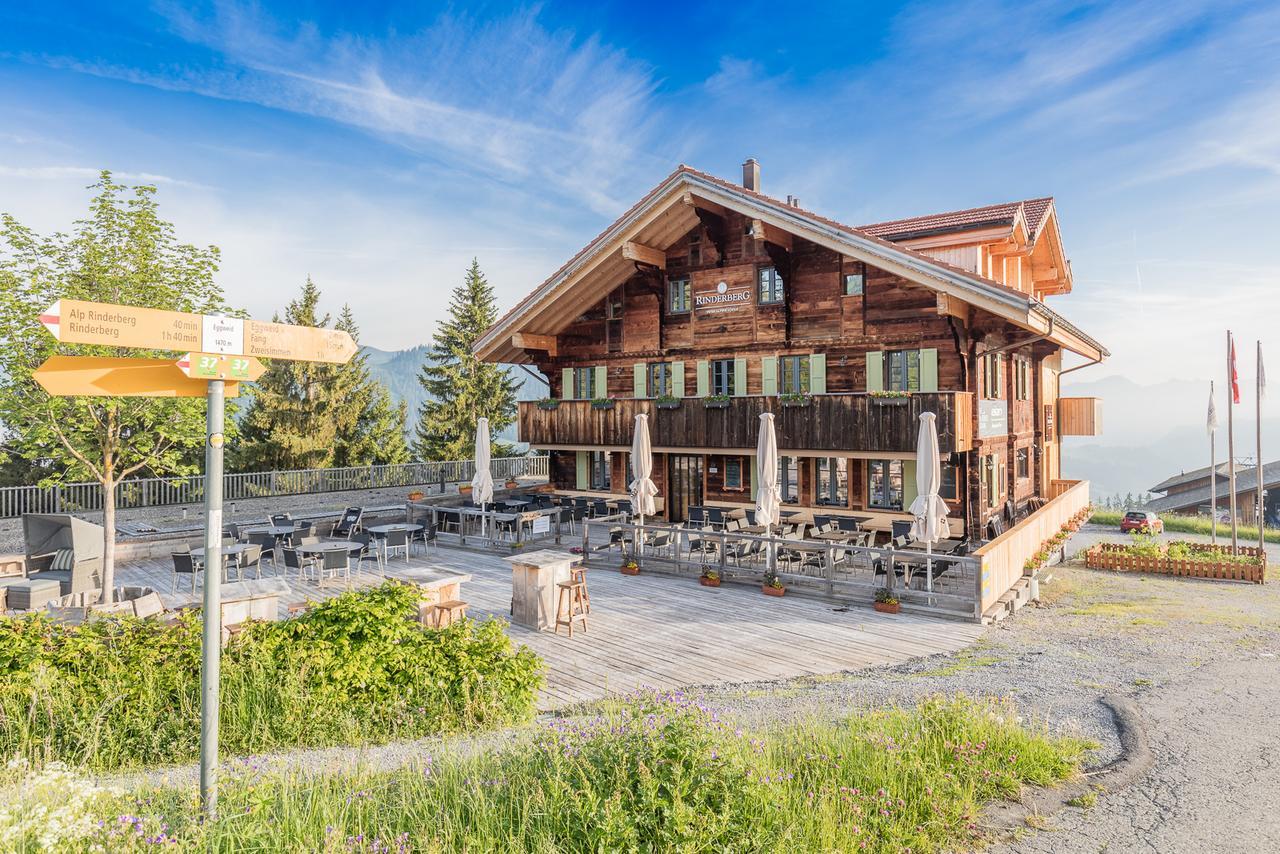 Rinderberg Swiss Alpine Lodge Zweisimmen Dış mekan fotoğraf